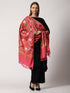 Women's Aari Embroidered Wool Stole